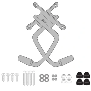 Kappa A1221AK Mocowanie szyby 1221AK Honda CB 750 Hornet (25)