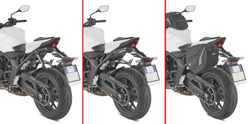 Stelaż pod sakwy boczne Givi STL1215 na motocyklu Honda CB 1000 Hornet 2025