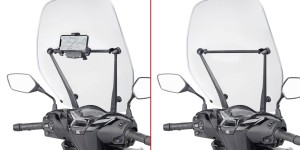 Kappa KFB1181 Poprzeczka GPS na kierownicę Honda SH 125-150 (20-25) / SH 350 (21-26)
