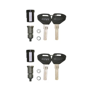 Givi SL102 Zamek do kufra / 2 wkładki, 4 kluczyki Security Lock