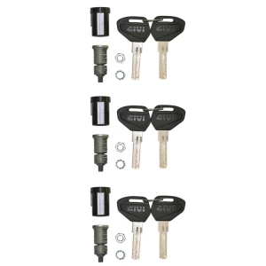 Givi SL103 Zamek do kufra / 3 wkładki, 6 kluczyków Security Lock