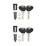 Kappa KSL102 Zamek do kufra / 2 wkładki, 4 kluczyki Security Lock