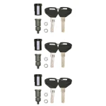 Kappa KSL103 Zamek do kufra / 3 wkładki, 6 kluczyków Security Lock