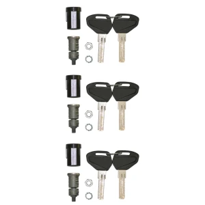 Kappa KSL103 Zamek do kufra / 3 wkładki, 6 kluczyków Security Lock