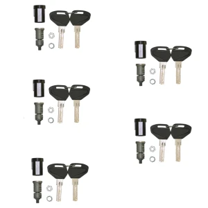 Kappa KSL105 Zamek do kufra / 5 wkładek, 10 kluczyków Security Lock