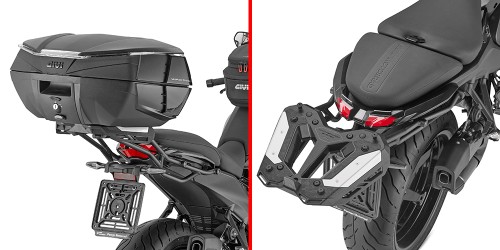 Stelaż kufra centralnego Givi SR5152 na motocyklu BMW R1300RS 2025