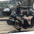 kufry SHAD TR46 i TR27 ALU zestaw na motocyklu Honda XL 750 Transalp