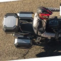 kufry SHAD TR46 i TR27 ALU komplet na motocyklu