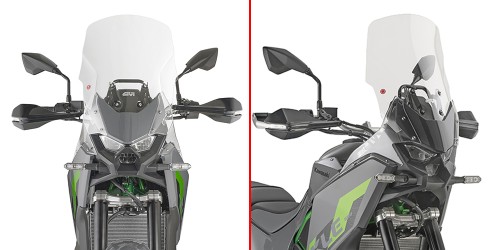 Givi D4139ST szyba przezroczysta na motocyklu Kawasaki KLE 500 2026