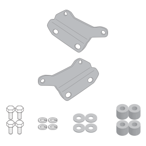 Givi 1208KIT Mocowanie stelaża sakw STL1208 Honda CB 650 R (21-26) / CBR 650R (21-23)