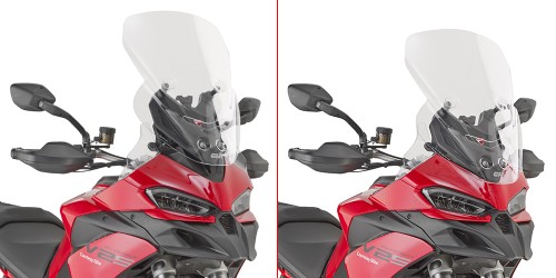 givi d7416st szyba przezroczysta na motocyklu ducati multistrada v2s 25