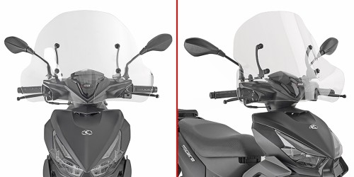 givi 6135a szyba przezroczysta kymco micare 125 26