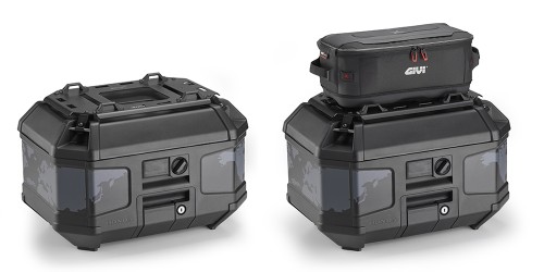 givi s378 metalowy bagaznik na oryginalnym kufrze centralnym hondy