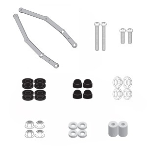 Givi D9267KIT Mocowanie szyby 9267DT Voge SR1 125 (23-26)