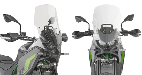 Kappa KD4139ST szyba przezroczysta na motocyklu Kawasaki KLE 500 2026