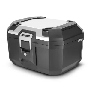 Kufer centralny SHAD TR46 TERRA czarny aluminiowa nakładka PŁYTA GRATIS