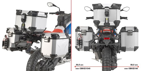 Stelaż kufrów bocznych Givi PLOS5151CAM na motocyklu BMW R 12 G/S 2025
