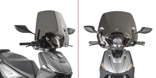 Szyba Givi 6131S na skuterze Kymco Agility NX 125 2026