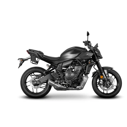 Stelaz sakw bocznych SHAD Y0MT75SR na motocyklu Yamaha MT-07 2025