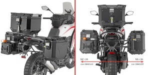 Givi PLO9352CAM Stelaż kufrów bocznych Moto Morini X-Cape 700 (25-26) MONOKEY CAM-SIDE