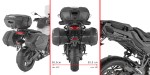 Givi PX2171 Stelaż kufrów bocznych Yamaha Tracer 9 / GT / GT+ (25-26) MONOKEY TECH 3
