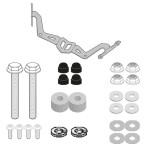 Kappa A2151AK Kit montażowy do szyby 4128SK Yamaha MT-03 321 (20-26)