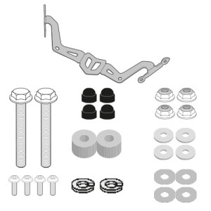 Kappa A2151AK Kit montażowy do szyby 4128SK Yamaha MT-03 321 (20-26)
