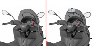 Kappa KFB5622 Poprzeczka GPS na kierownicę Piaggio MP3 310 (25-26)