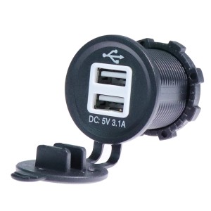 BIKETEC PRO GNIAZDO MOTOCYKLOWE 2X USB TYP-A