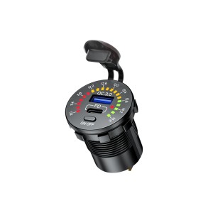 BIKETEC PRO GNIAZDO MOTOCYKLOWE USB 3.0 QC USB-C/USB-A Z WOLTOMIERZEM