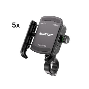 BIKETEC PRO PAKIET 5 SZTUK UCHWYT MOTOCYKLOWY NA TELEFON