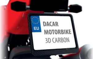 BIKETEC RAMKA POD TABLICĘ REJESTRACYJNĄ MOTOCYKLA