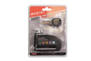 BIKETEC SEQR BLOKADA TARCZY HAMULCOWEJ Z ALARMEM SCREAMER 100DB