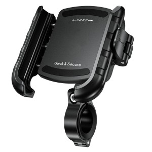 BIKETEC UCHWYT MOTOCYKLOWY ANTYWIBRACYJNY NA TELEFON QUICK LOCK R9-CLIP-DAMPER