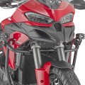 KS411_Halogeny Kappa zamontowane na gmolach motocykla
