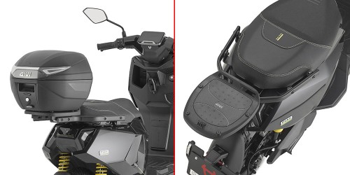Stelaż kufra centralnego Givi SR8967 na skuterze NIU FQiX 2026