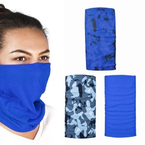 OXFORD Kołnierz wielofunkcyjny wiatroodporny Comfy Havoc Blue – 3 sztuki