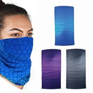 OXFORD Kołnierz wielofunkcyjny wiatroodporny Comfy Prismatic – 3 sztuki