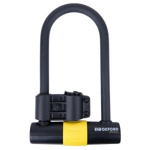 OXFORD Kłódka antykradzieżowa MAGNUM U-LOCK 177 × 340 mm z uchwytem