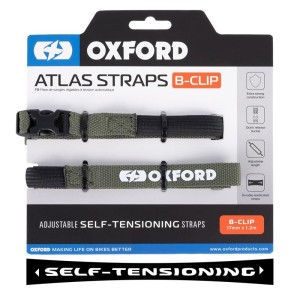 OXFORD Pasy transportowe Atlas B-Clip 17 mm × 1,2 m