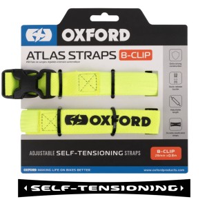 OXFORD Pasy transportowe Atlas B-Clip 26 mm × 0,8 m