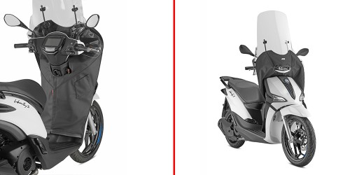 Givi WEC5623 Osłona przeciwwiatrowa Wind Tech-X na skuterze Piaggio Liberty