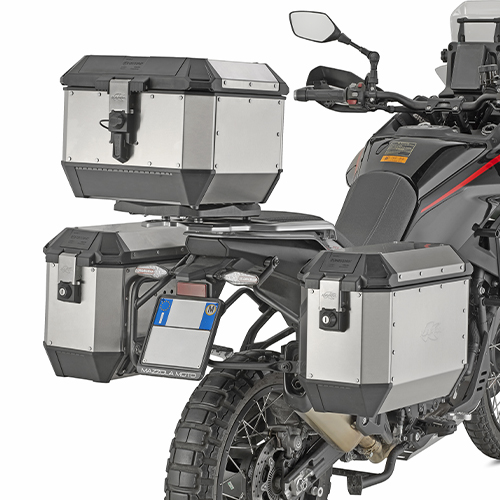 Stelaż kufrów bocznych Kappa KLO9702MK na motocyklu QJ Motor SRT 450 RX 2026