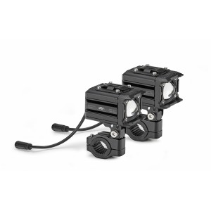Kappa halogeny KS411 małe halogeny 2x 25W z montażem na gmole