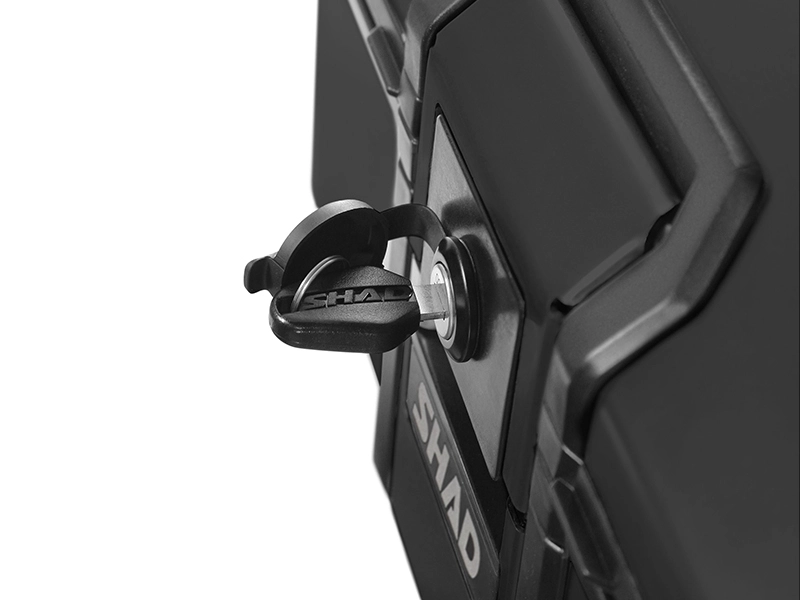 Kufer SHAD TERRA TR55 cały czarny zamek premium