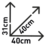 Wymiary kufra Kappa KB37N