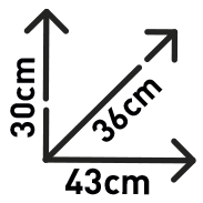 Wymiary kufra Kappa KMX400