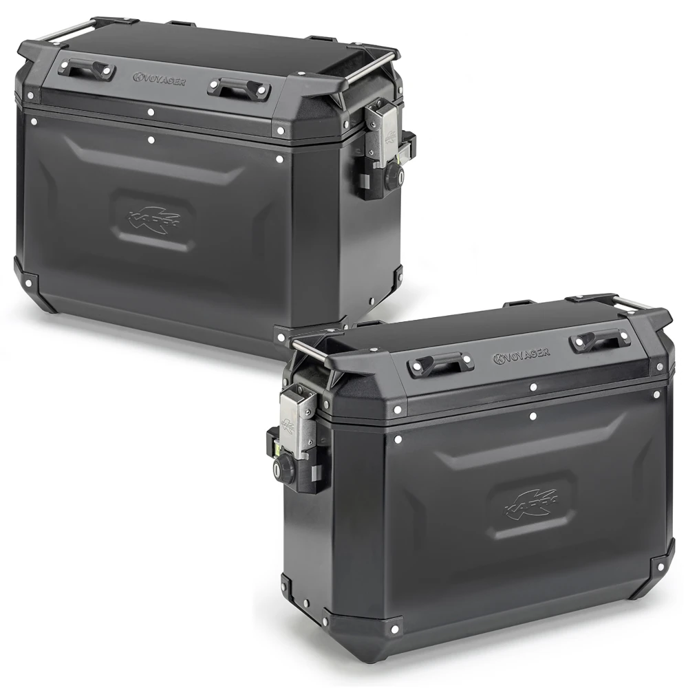 Zestaw kufrów bocznych 48 i 37L Kappa KVOYAGER