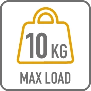 Ładowność kufra do 10 kg