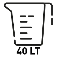 Pojemność kufra 40 litrów